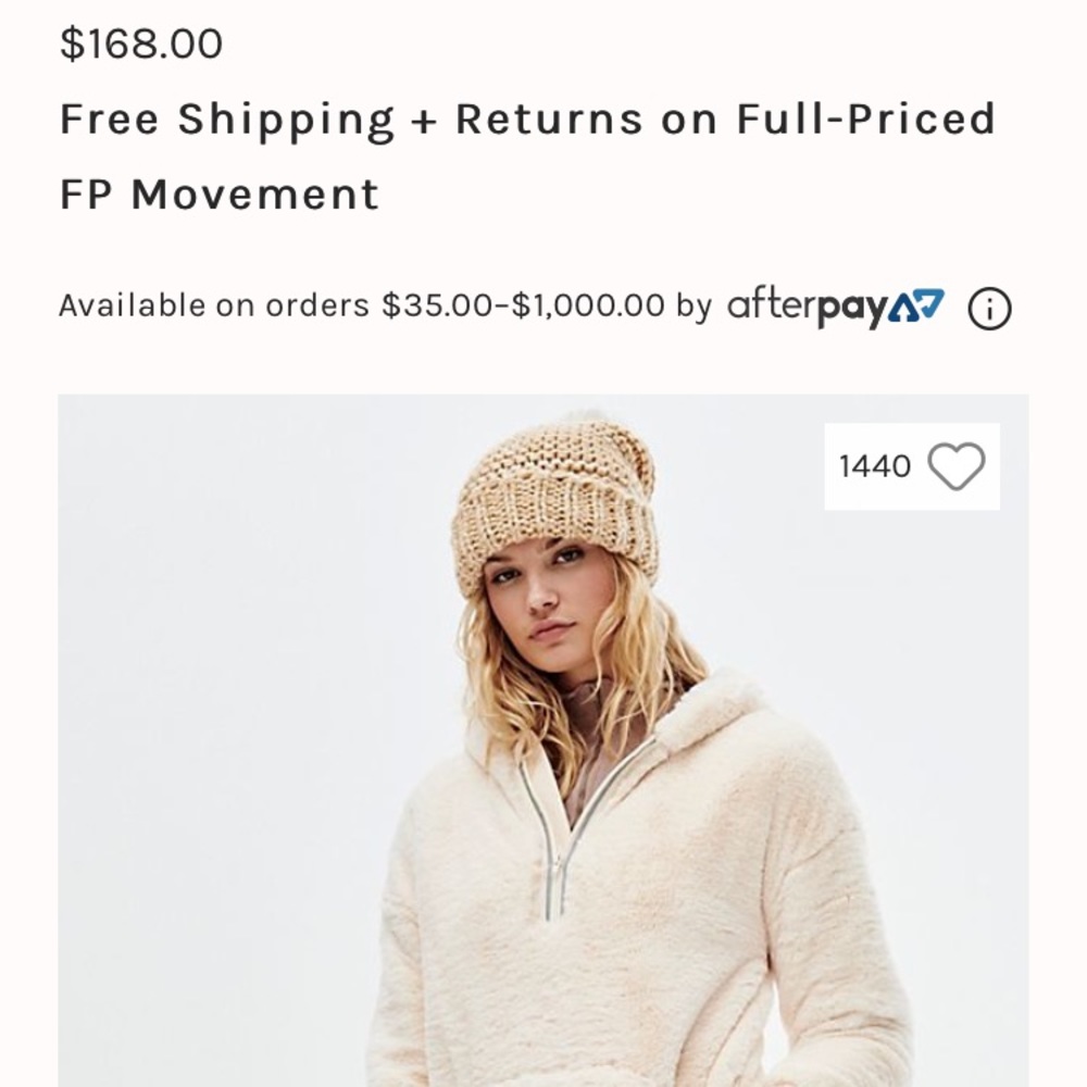 Free‎ people off the record soft hoodie